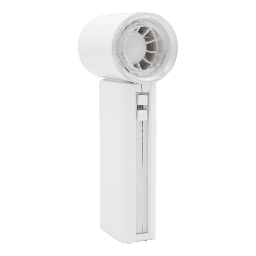พัดลมพกพา SONAR FLYBIRD รุ่น RD08 แบตเตอรี่ 3000mAh ลมแรง 5 สปีด สีขาว_3